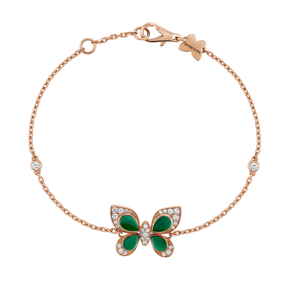 Wings of Wonder Malachite Bracelet